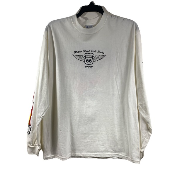 Route 66 Other - Route 66 Mother Road Ride Rally Mens Large White Long Sleeve 2009